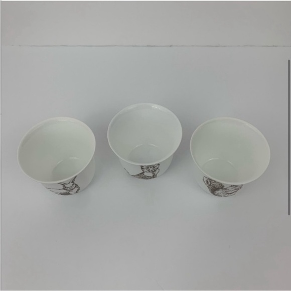 Partylite Woodland Pals Tealight Trio P92845 decor fox rabbit squirrel - Picture 3 of 7